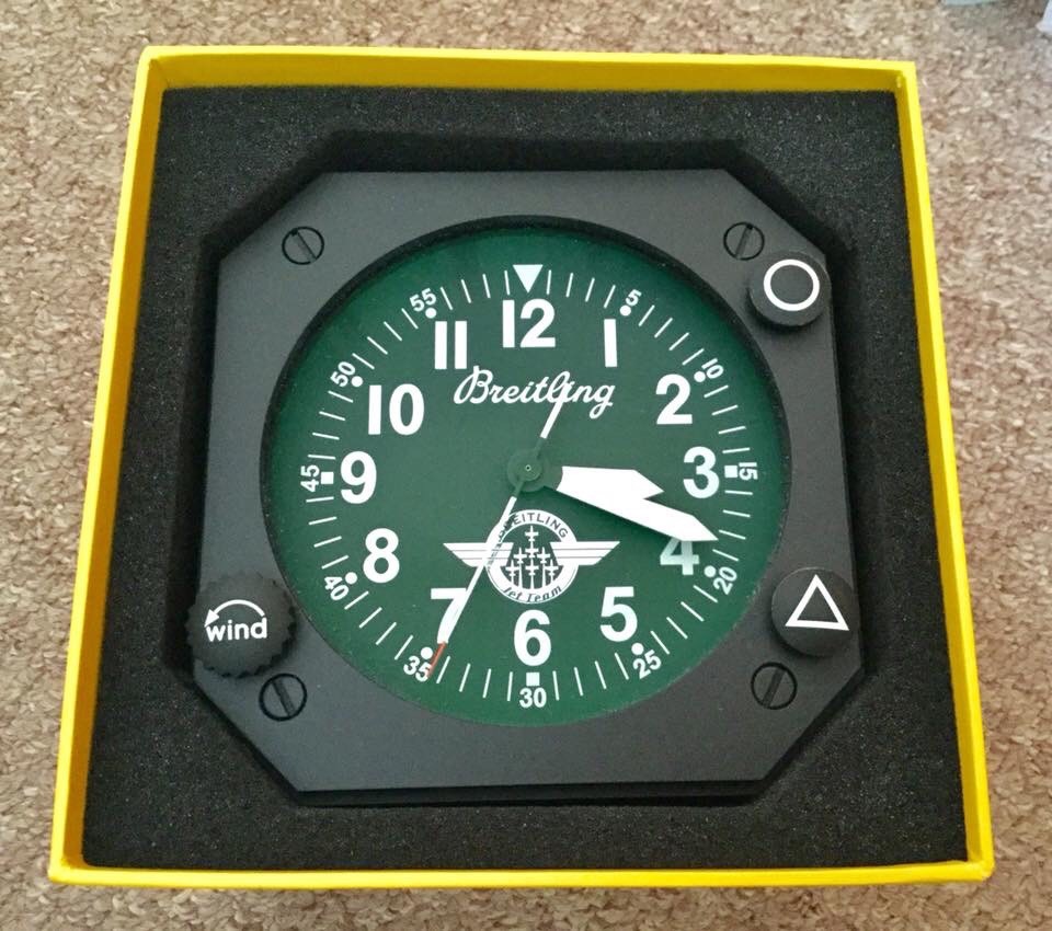 Breitling clock , very rare in Gainsborough, Lincolnshire Gumtree