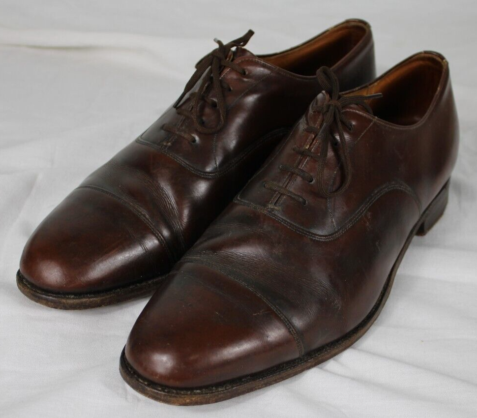 Church’s／BALMORAL／75F Men's Church's Balmoral Dark Brown Custom Grade Oxford