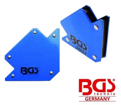 SQUADRA MAGNETICA PER SALDATURA 11 kg SUPPORTO MAGNETICO 45° 90° 135° BGS 3007