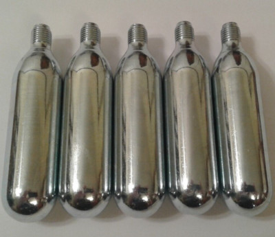 10 CO2 16g TH cartridg C02 bicycle bike tire keg food grade 16 gram 3/8 thread
