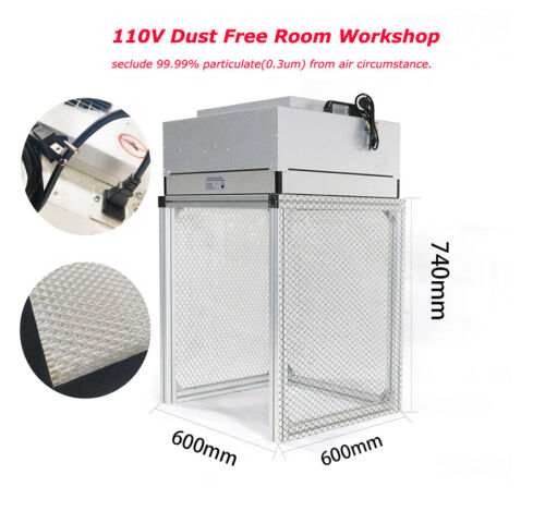Dust Free Room Workshop Laminar Flow Hood Bench 99.99%Air Flow Clean Workstation