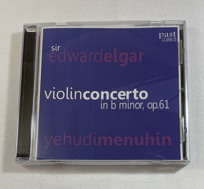 Edward Elgar Violin Concerto in B Minor, Op.61 Yehudi Menuhin London Symphony CD
