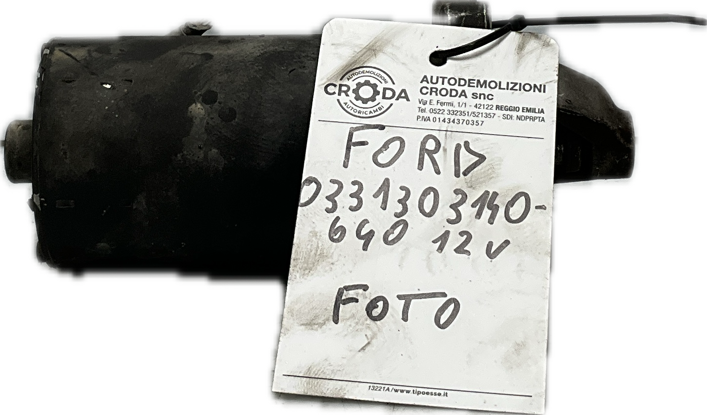 Motorino avviamento per modello FORD ESCORT 1990 codice 0331303140-640