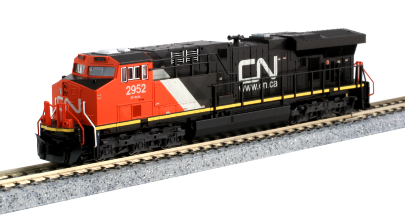 N Scale Kato 176-8939 GE ES44AC Canadian National #2952