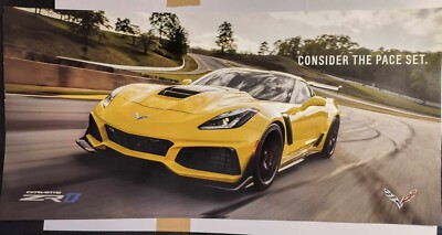 C7  CORVETTE ZR1 Poster - GM Dealership Promo Poster