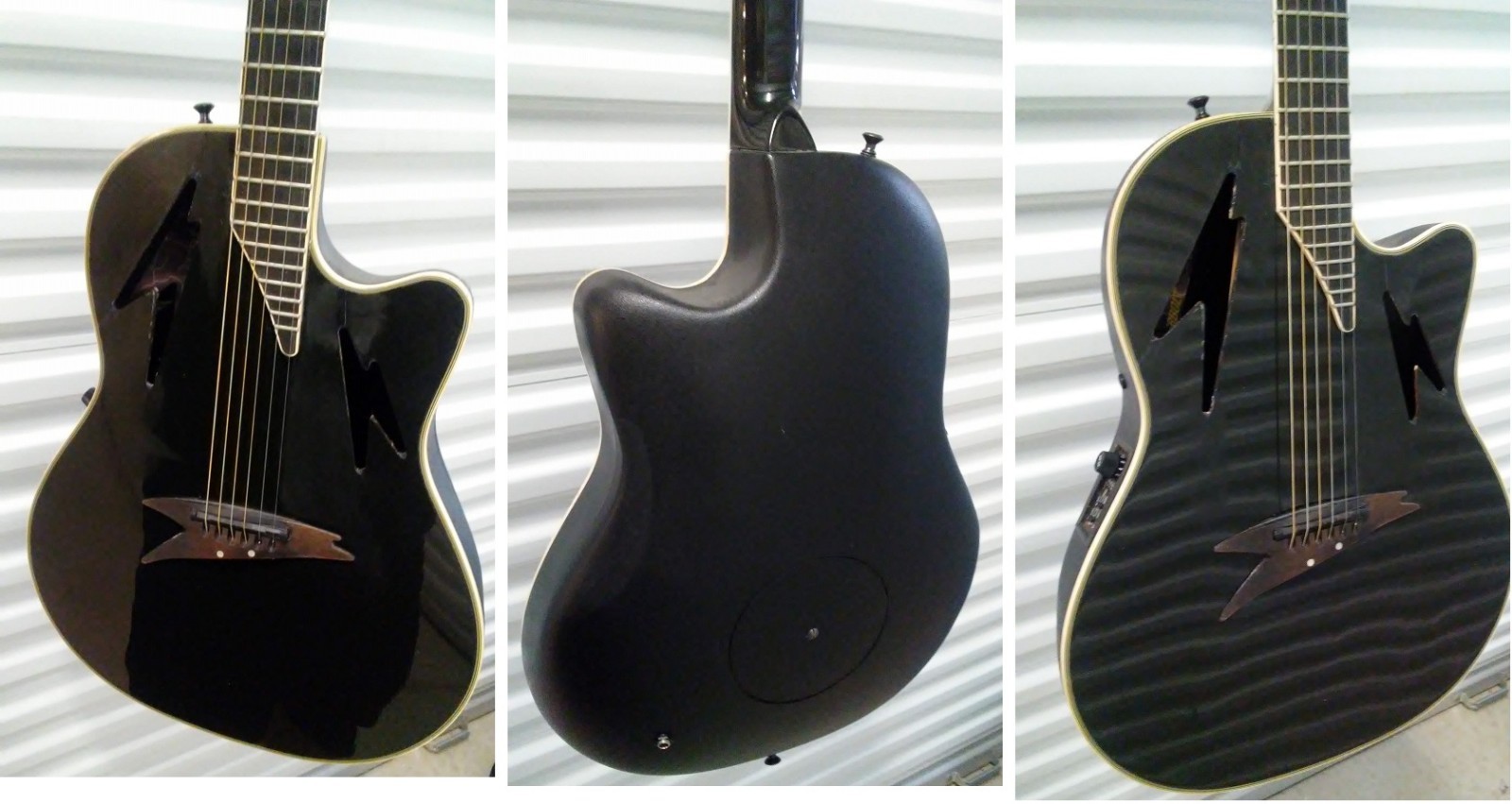 Ovation Thunderbolt TB01 Acoustic Electric Guitar USA Made w/ Original Hard Case