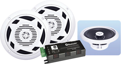  Bluetooth Deckenlautsprecher 16cm Funk Lautsprecher Boxen Badezimmer B404BL