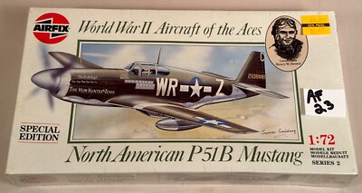 North American 51B Mustang Plane Model Kit Airfix, 1:72, 1988 Humbrel (AF23) New