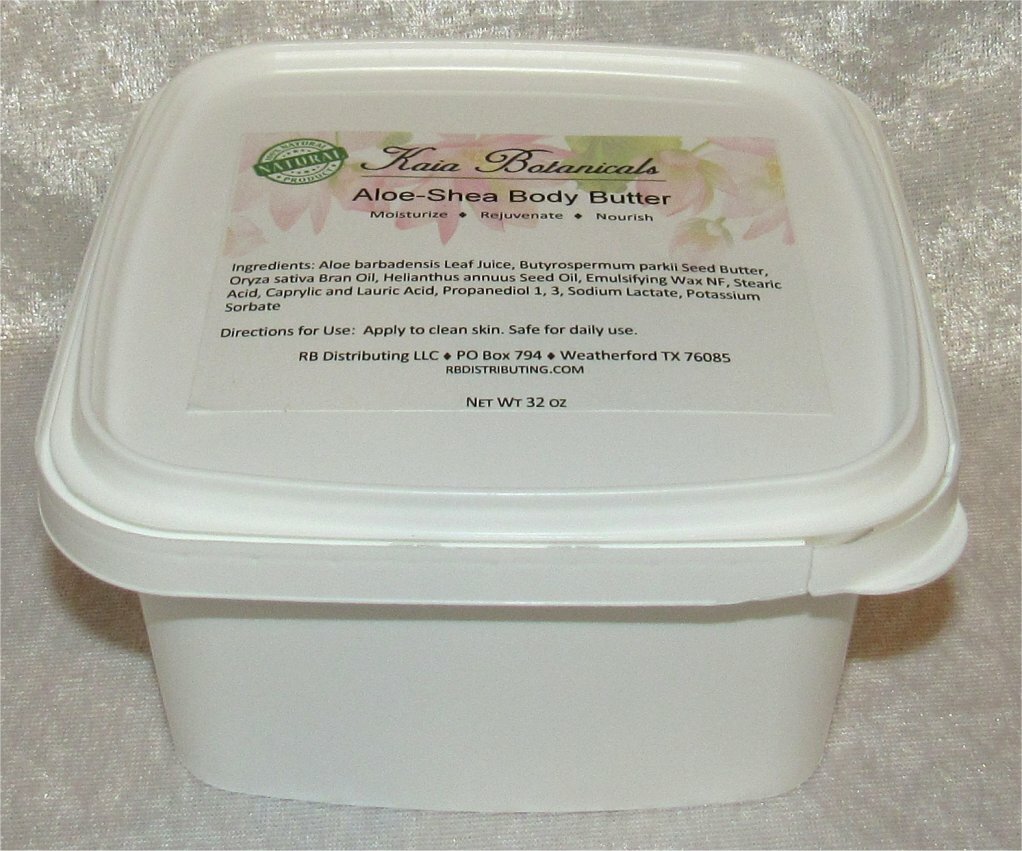 Formulate Your Own Natural Skincare: Shea-Aloe Body Butter Cream Base Wholesale