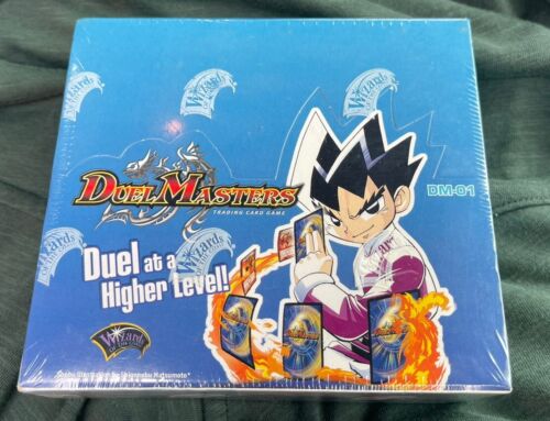 WOTC Duel Masters DM-01 Base Set Sealed Booster Box English WOTC Duel Masters DM-01 Base Set Sealed Booster Box English