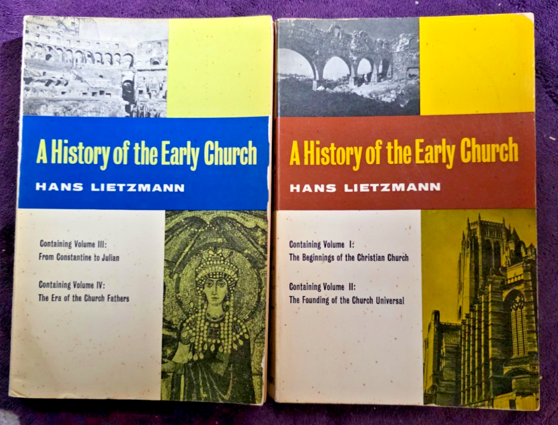 Hans Lietzmann A History of the Early Church Vol I–IV Complete 2 PB SET 1961/67