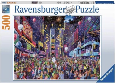 Ravensburger Original 500 Piece Softclick Puzzle New Years Times Square New York
