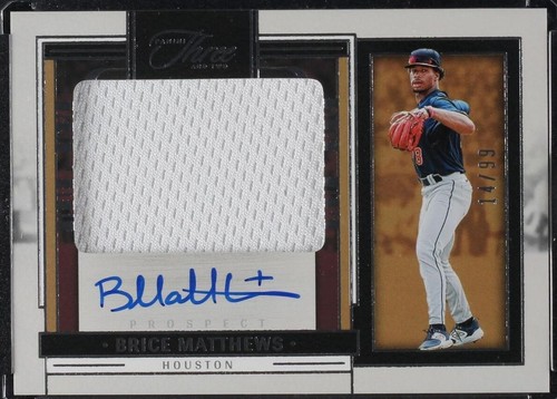 2024 Panini Three and Two - Brice Matthews #PJA-BRM