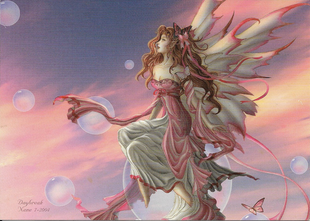 Seven Nene Thomas Fairy Fantasy Art Postcards, very unique, colorful
