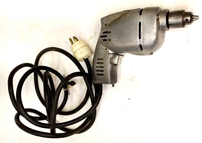 Vintage Skil 1/4'' Drill 549 Shop Home Corded Electric Aluminum Body *FOR REPAIR*
