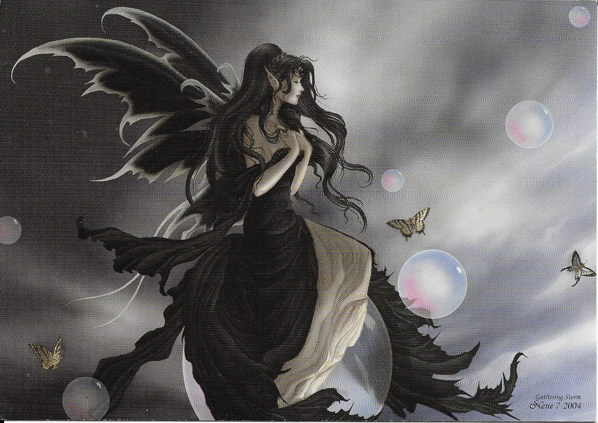 Seven Nene Thomas Fairy Fantasy Art Postcards, very unique, colorful