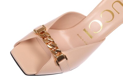 

НОВЫЕ САНДАЛИИ GUCCI SKIN ROSE CHAIN ТУФЛИ НА СРЕДНИХ КАБЛУКАХ 35/США 5