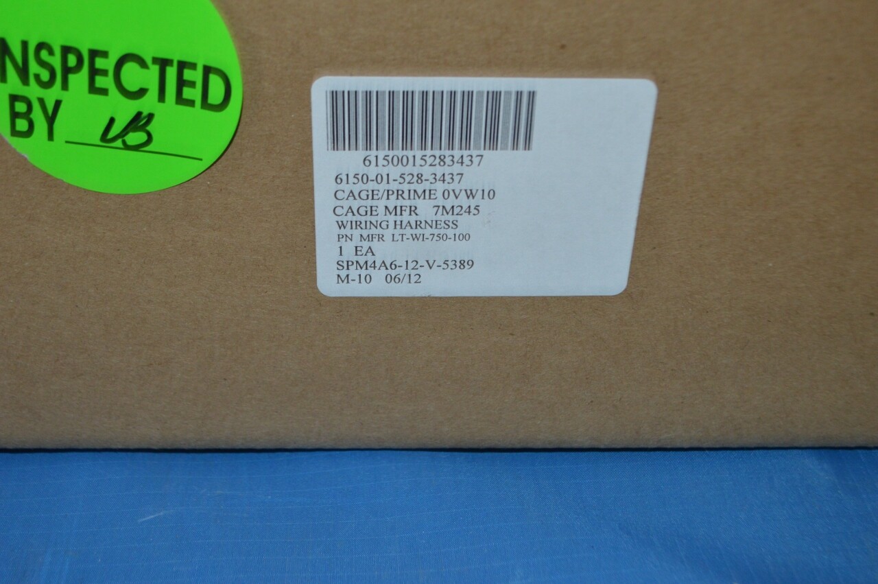 Military Equipment Trailer Wiring Harness Part # LT-W1-750-100