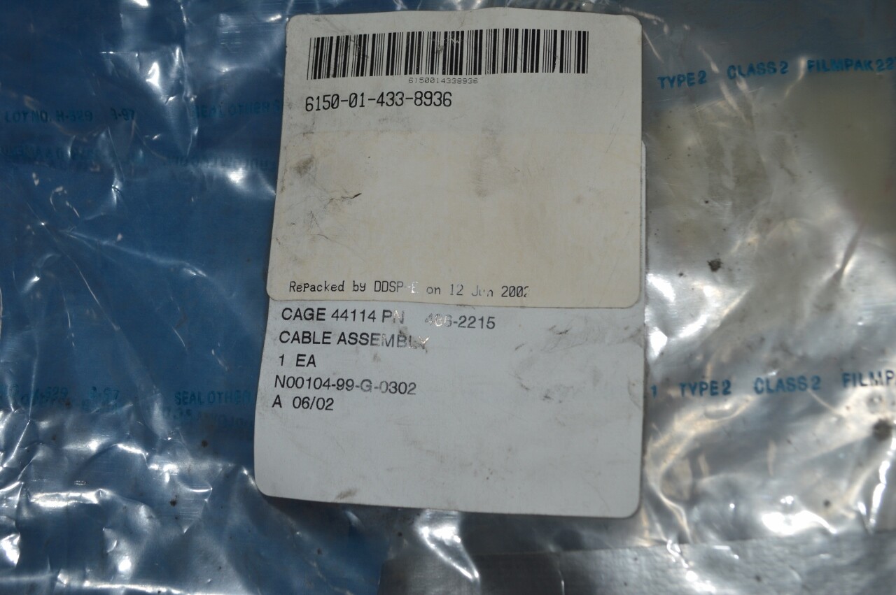 E Special Purpose Cable Assembly