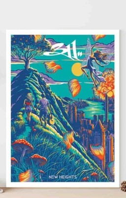 Full Bloom 311 Band Album New Heights Poster