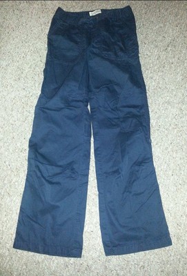 THE CHILDRENS PLACE Navy Blue Convertible Elastic Waist Pants Boys Size 12