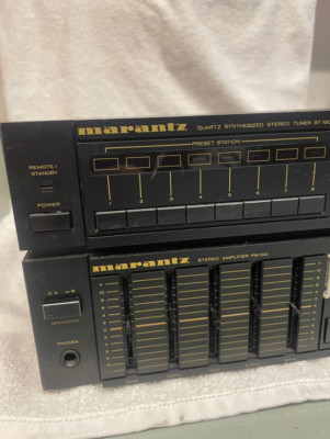 Marantz Model TA 100 Contains Tuner ST 100 & Amplifier PM 100 Tested Working