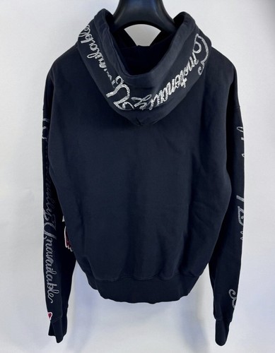 専用出品 Embellished Distressed Hoodie Maison MIHARA YASUHIRO Embellished Distressed Hoodie （Black