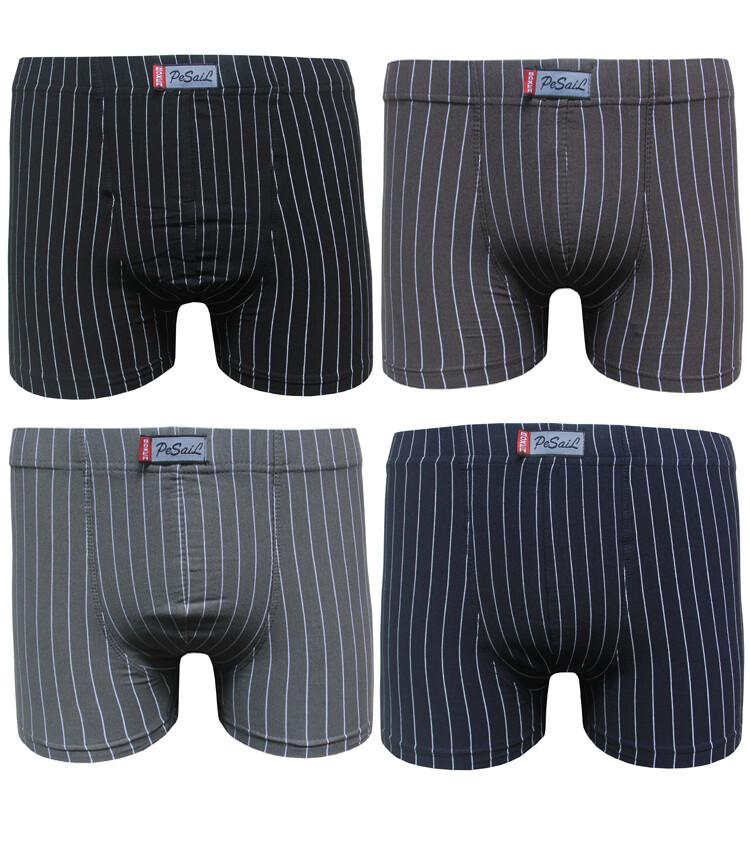 4 x Pesail Boxershorts Pants Retro-Shorts Unterhosen Herrenunterwäsche