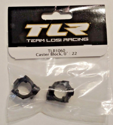 TLR1060	Losi 22 B/T  0 Deg Caster Blocks