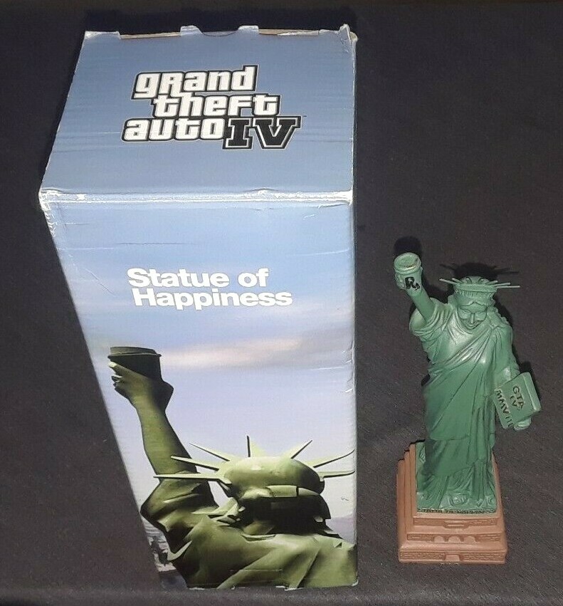 Grand Theft Auto IV (GTA 4) VG Condition STATUE OF HAPPINESS