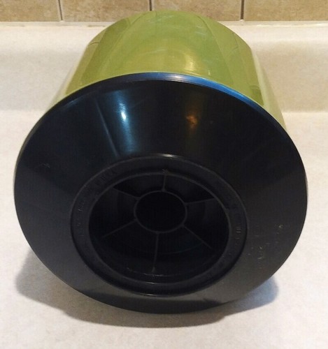 VINTAGE DISK-GO-CASE 45 RPM VINYL RECORDS HOLDER/STORAGE*GREEN*