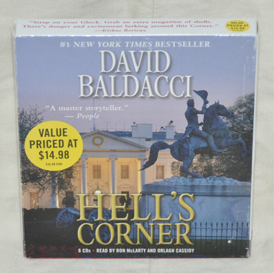 Hells Corner 6 CD Audiobook David Baldacci VERY GOOD