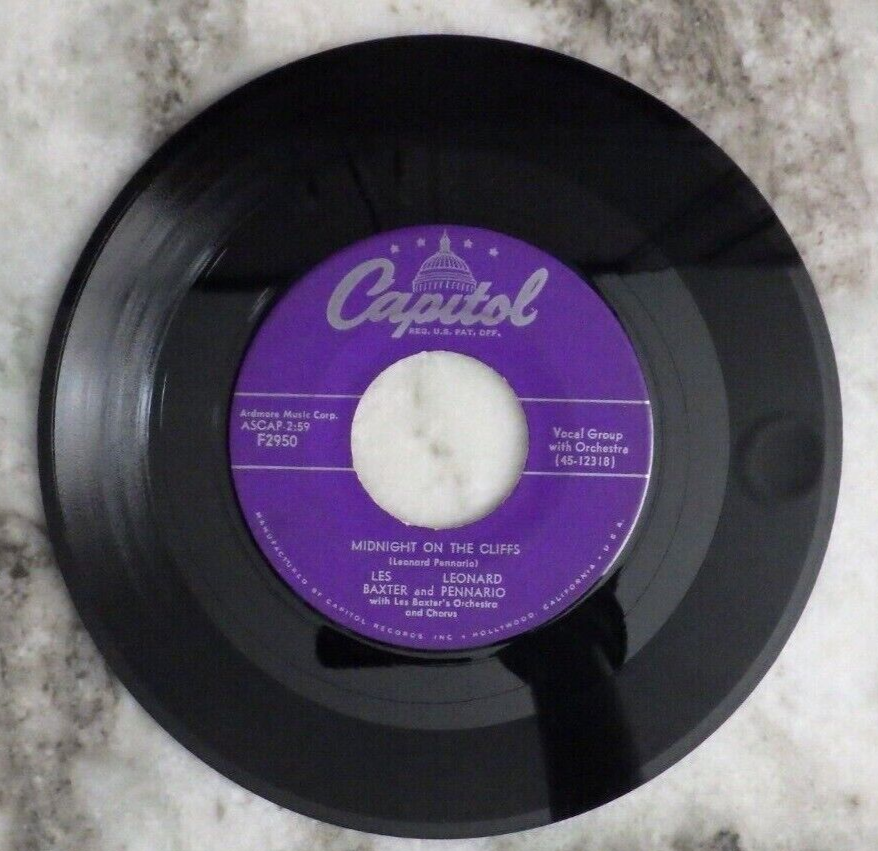 LES BAXTER and LEONARDO PENNARIO Midnight On The Cliffs