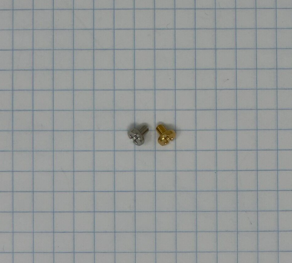 Yamaha Saxophone Key Guard Screw, Nickel or Gold (you choose), Common Guard Felt