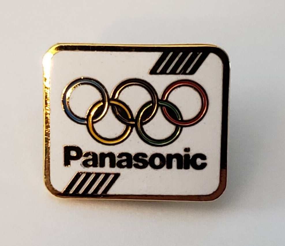 Panasonic Olympic Games Tie Tack Lapel Pin