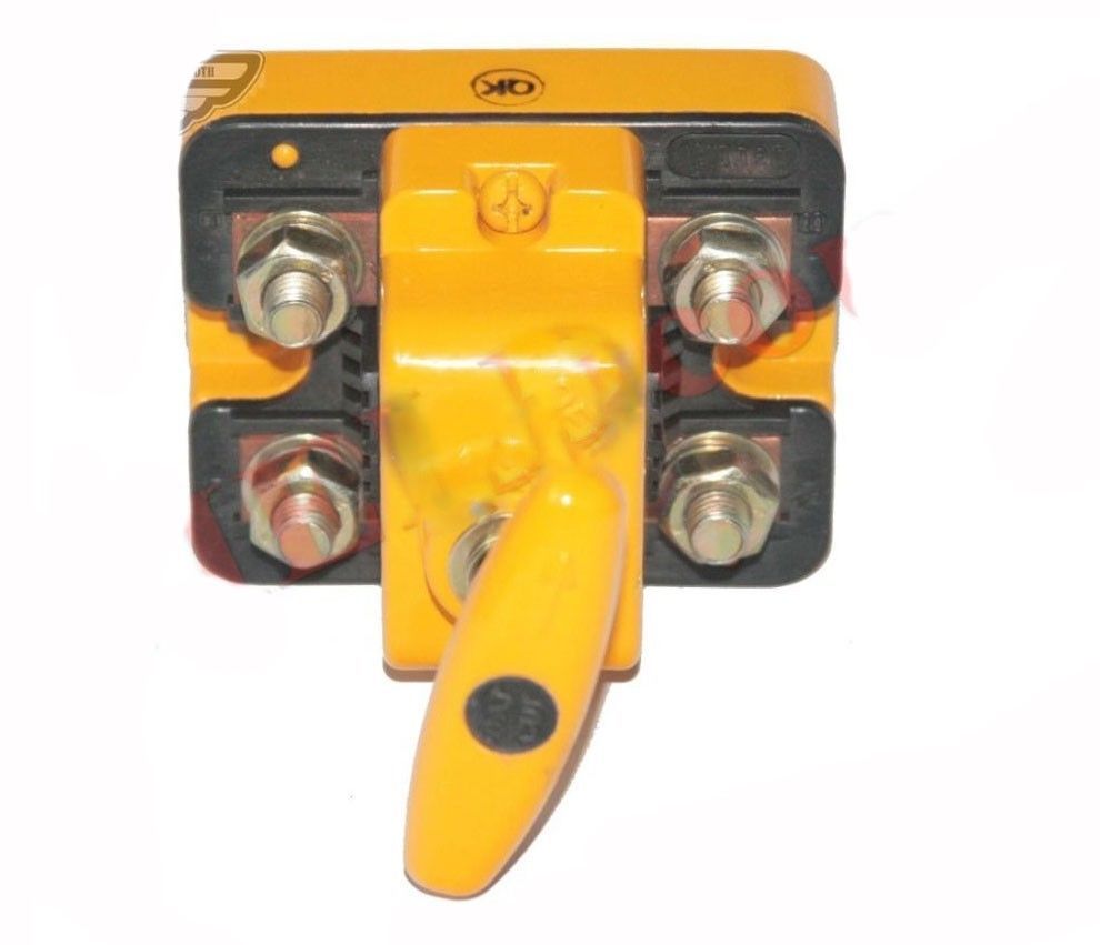 Genuine Hella Big Battery Cut Off Switch Yellow Colour Tractor Boat Trailer