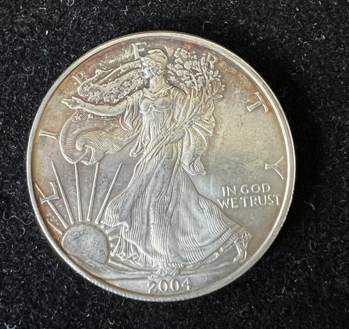 アメリカ 1987 Walking Liberty銀貨 美ブルートーン 1$ アメリカ 1987 Walking Liberty銀貨 美ブルートーン 1$ 1 Ounce