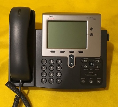 (未使用･未開封品)Cisco Unified IP Phone 7942G - VoIP-Telefon - SCCP, SIP - Silber, Dunkelgrau Amazon.com : Cisco CP-7942G Unified IP Phone SCCP PoE
