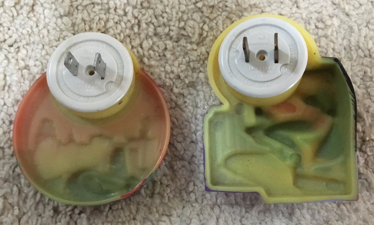 1995 Vintage BATMAN & ROBIN THE ANIMATED SERIES NIGHTLIGHTS BOTH WORK