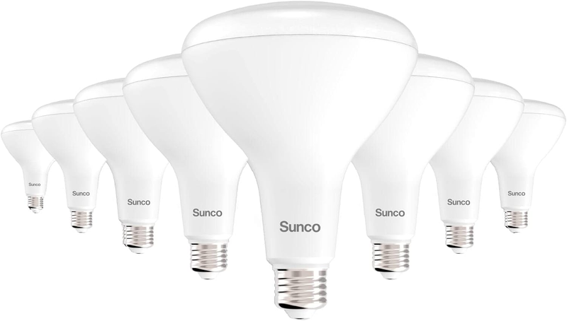Sunco BR40 LED Light Bulbs, Indoor Flood Light, Dimmable, 40