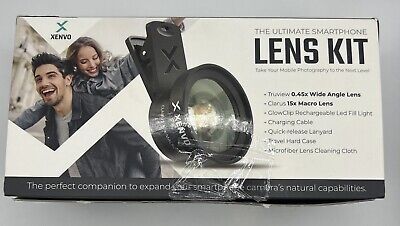 Xenvo Pro Lens Kit for iPhone, Samsung, Pixel, Macro and Wide Angle Lens NEW