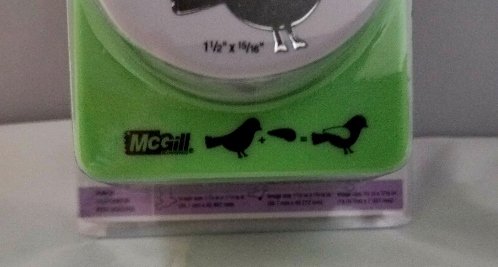 Build a Bird Paper Punch Design Series Birds McGill #92089