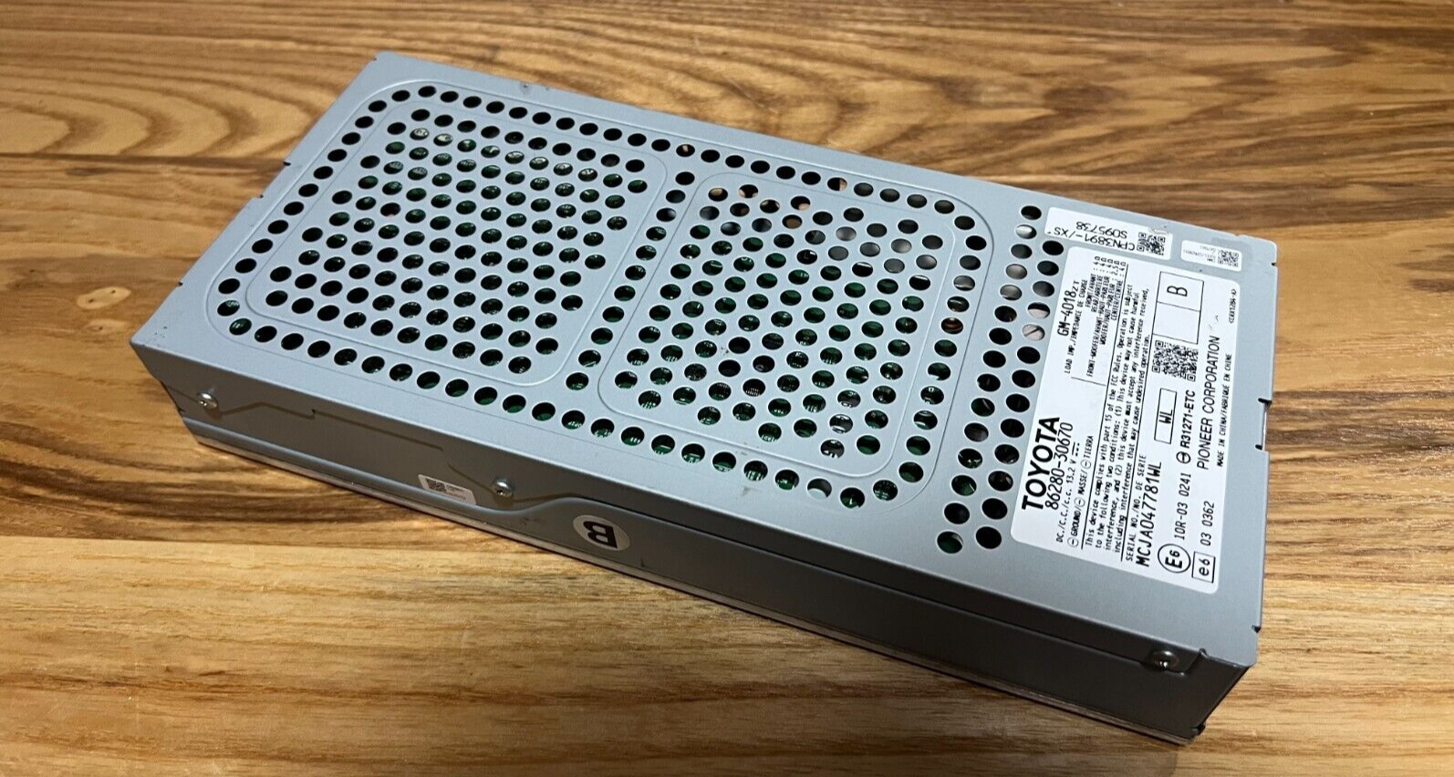 13-15 LEXUS GS350 PIONEER RADIO AMPLIFIER AMP 86280-30670