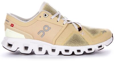 Pre-owned On Running Cloud X 3 Ultralight Fast Savanah Womens Sneaker Sand Us 5 - 11