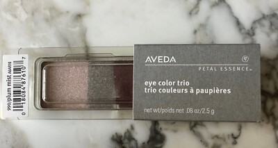 AVEDA Petal Essence Eye Color Trio - 990 Plum Mist 0.08 oz - New In Package