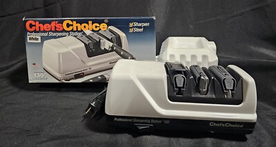 Chefs Choice Professional Sharpening Station Model 130 Electric Knife Sharpener
