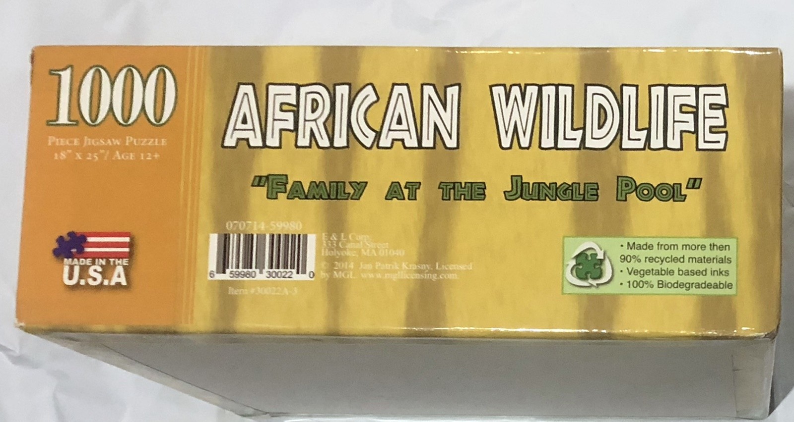 Papercity Puzzles 1000 piece African Wildlife 