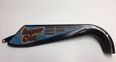 Vintage Murray Super Cat Bicycle Chainguard 20  Bike Black