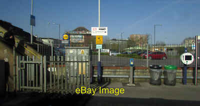 Photo 6x4 Lawrence Hill station Bristol With the Lidl car park in the bac c2019