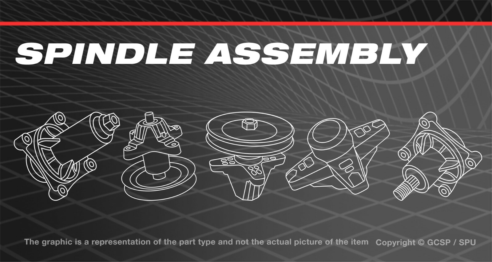 Spindle Assembly For Cub Cadet Z-Force 42 Zero Turn Mower